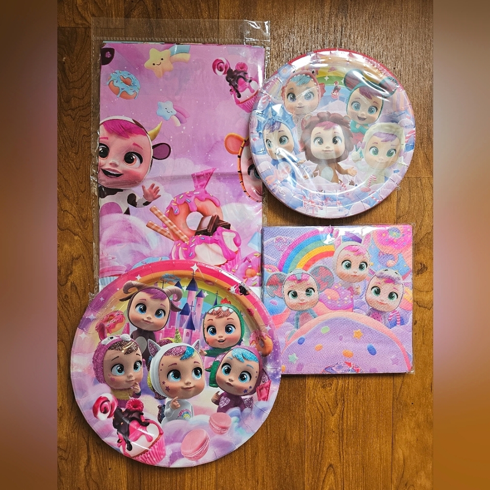 NEW Crybabies Birthday Set